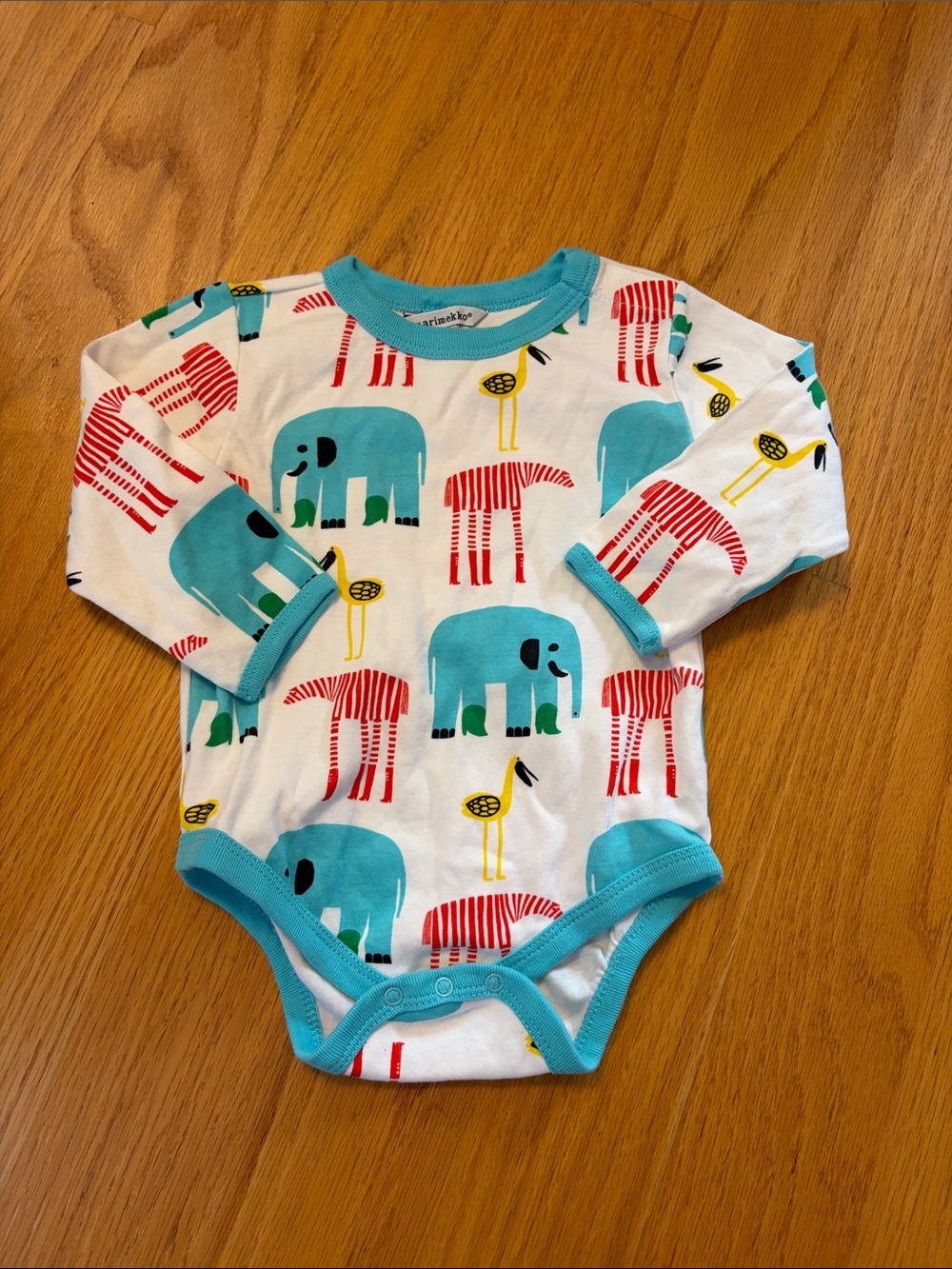 Marimekko Baby Elephant Coverall One-piece 9 months
